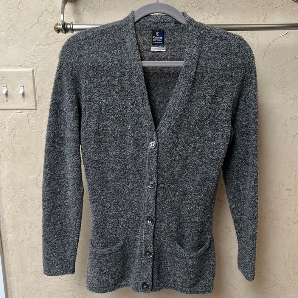 Callaway golf cardigan. Size small merino wool. Made in Italy. Pre owned.